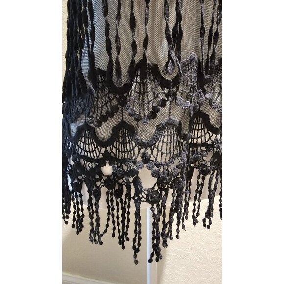 Vintage 90's Y2K Say What? Festival Grunge S Whimsigoth Vamp Witchy - Picture 5 of 6